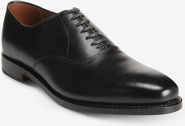 Allen Edmonds Carlyle Plain-toe Oxford Dress Shoe in Black Leather, size 13.0 D