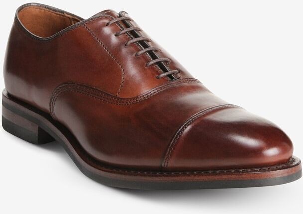 Allen Edmonds Park Avenue Cap-toe Oxford Dress Shoe with Dainite Sole in Dark Chili Leather, size 14.0 D