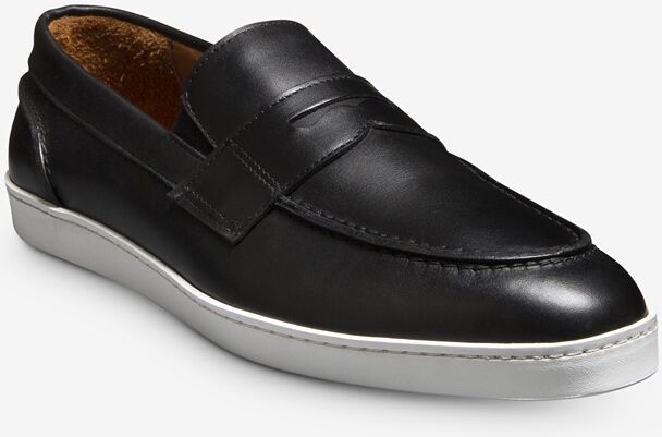 Allen Edmonds Randolph Slip-on Sneaker in Black Leather, size 10.5 D