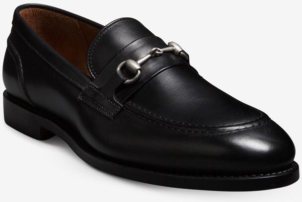 Allen Edmonds Randolph Bit Loafer in Black Leather, size 12.0 3E