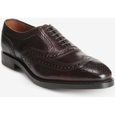 Allen Edmonds Cambridge Shell Cordovan Wingtip Dress Shoe in Burgundy Cordovan Leather, size 8.5 3E Allen Edmonds Cambridge Shell Cordovan Wingtip Dress Shoe in Burgundy Cordovan Leather, size 8.5 3E