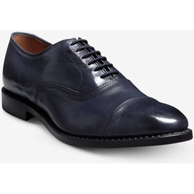 Allen Edmonds Park Avenue Cap-toe Oxford Dress Shoe in Navy Leather, size 7.5 E Allen Edmonds Park Avenue Cap-toe Oxford Dress Shoe in Navy Leather, size 7.5 E
