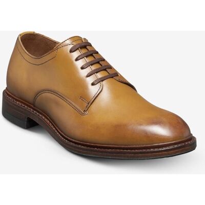 Allen Edmonds Trevor Plain-toe Derby Shoe in Walnut Leather, size 8.5 3E Allen Edmonds Trevor Plain-toe Derby Shoe in Walnut Leather, size 8.5 3E