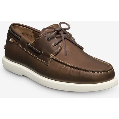 Allen Edmonds Panama Boat Shoe in Natural Brown Leather, size 13.0 D Allen Edmonds Panama Boat Shoe in Natural Brown Leather, size 13.0 D