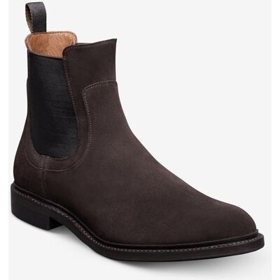 Allen Edmonds Tanner Weather-ready Chelsea Boot Boots in Bitter Chocolate Suede, size 8.0 D, Leather/Rubber Allen Edmonds Tanner Weather-ready Chelsea Boot Boots in Bitter Chocolate Suede, size 8.0 D, Leather/Rubber