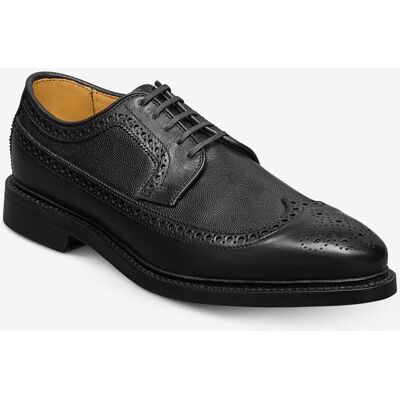 Allen Edmonds Mason Reserve Wingtip Derby Dress Shoe in Black Caviar Grain Leather, size 11.5 E Allen Edmonds Mason Reserve Wingtip Derby Dress Shoe in Black Caviar Grain Leather, size 11.5 E