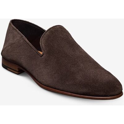 Allen Edmonds Portofino Slip-on Loafer in Bitter Chocolate Suede, size 8.5 D, Leather Allen Edmonds Portofino Slip-on Loafer in Bitter Chocolate Suede, size 8.5 D, Leather