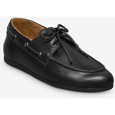 Allen Edmonds Aruba Boat Shoe in Black Chromexcel Leather, size 7.0 D Allen Edmonds Aruba Boat Shoe in Black Chromexcel Leather, size 7.0 D