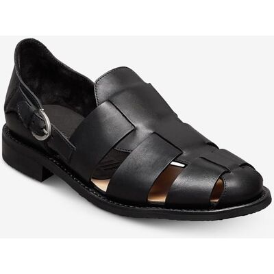 Allen Edmonds Ravello Fisherman Sandal Sandals in Black Leather, size 11.0 D Allen Edmonds Ravello Fisherman Sandal Sandals in Black Leather, size 11.0 D