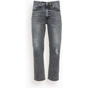 R13 Boyfriend Jean in Vintage Grey - Grey - Size: 24