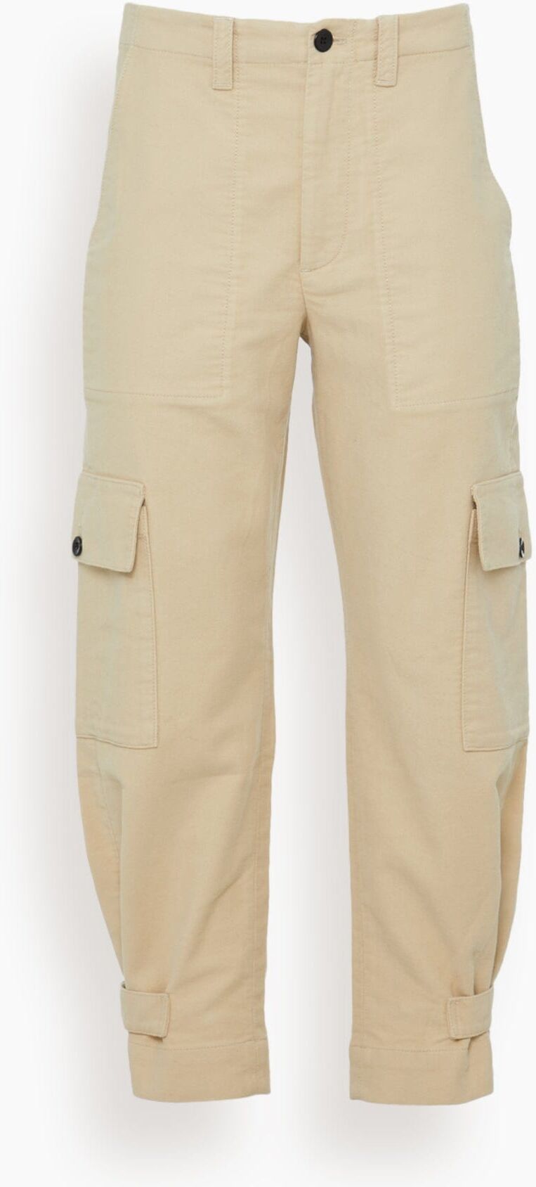 Proenza Schouler White Label Kay Cargo Pant in Canvas - Neutrals - Size: 10