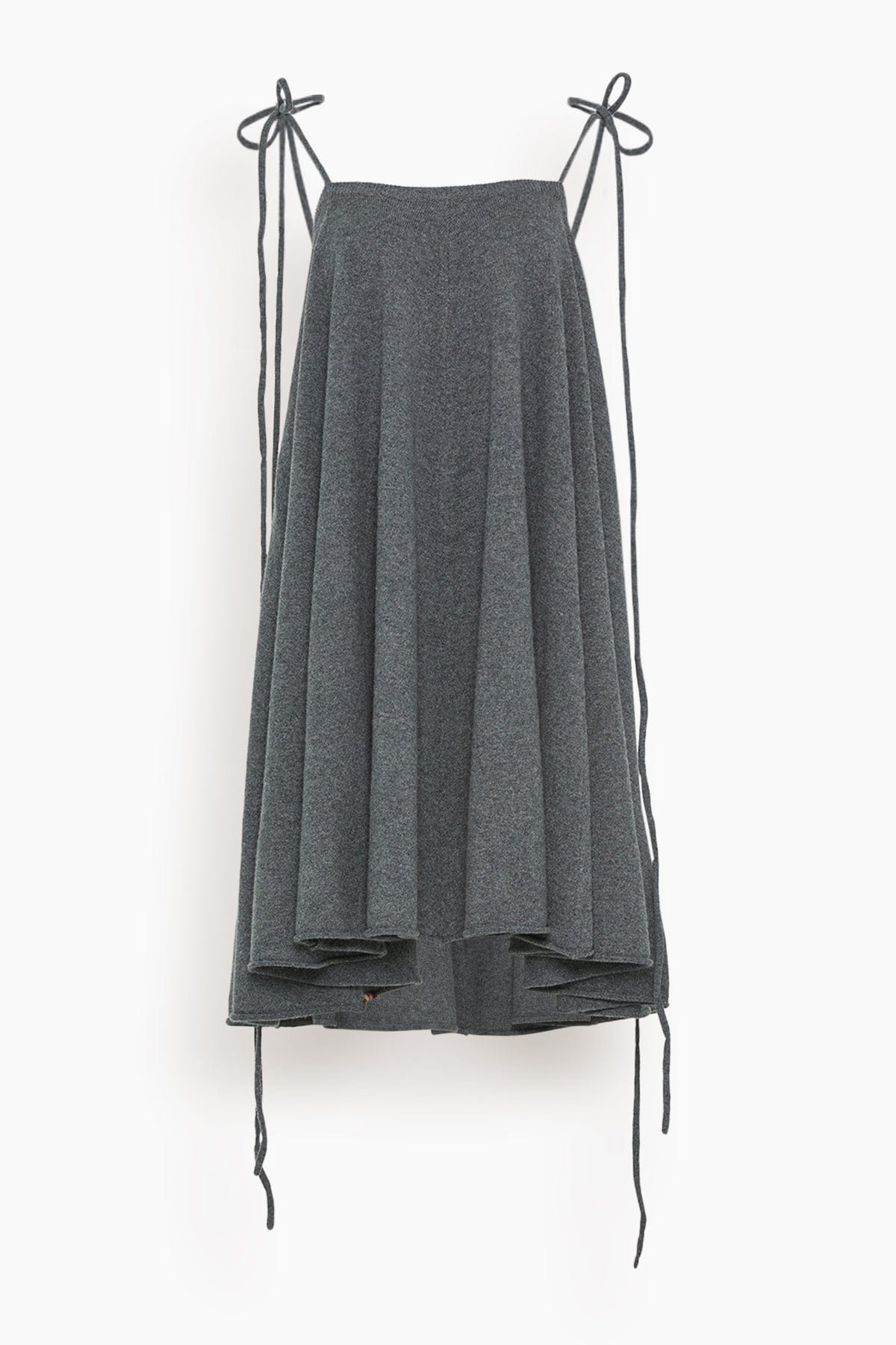 Extreme Cashmere Baby Dress in Felt - Grey - Size: O / S