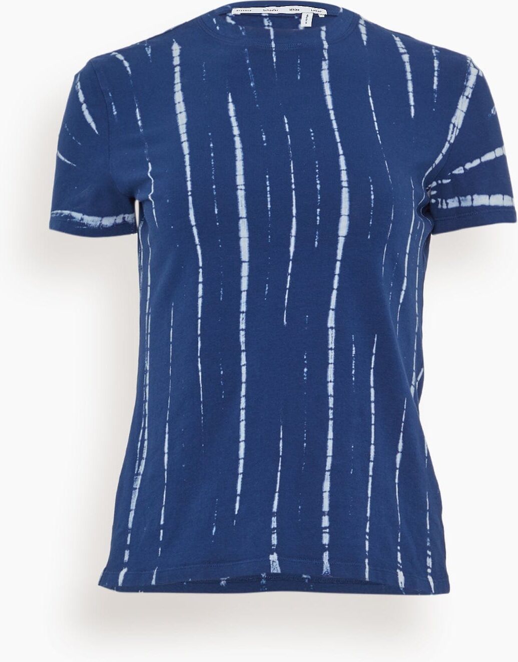 Proenza Schouler White Label Finley T-Shirt in Navy/White - Blue - Size: L