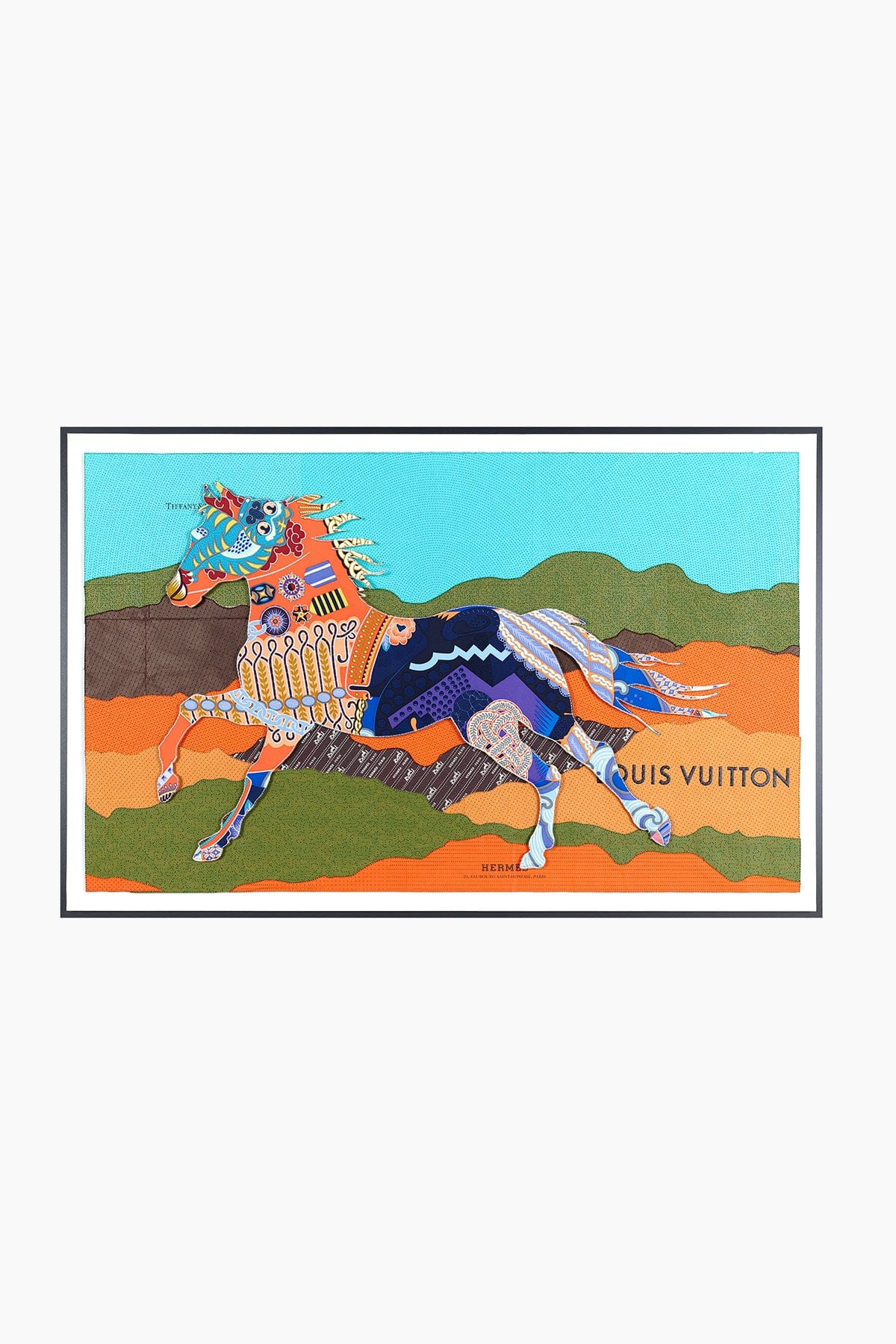 Stephen Wilson Painted Horse - Size: One size
