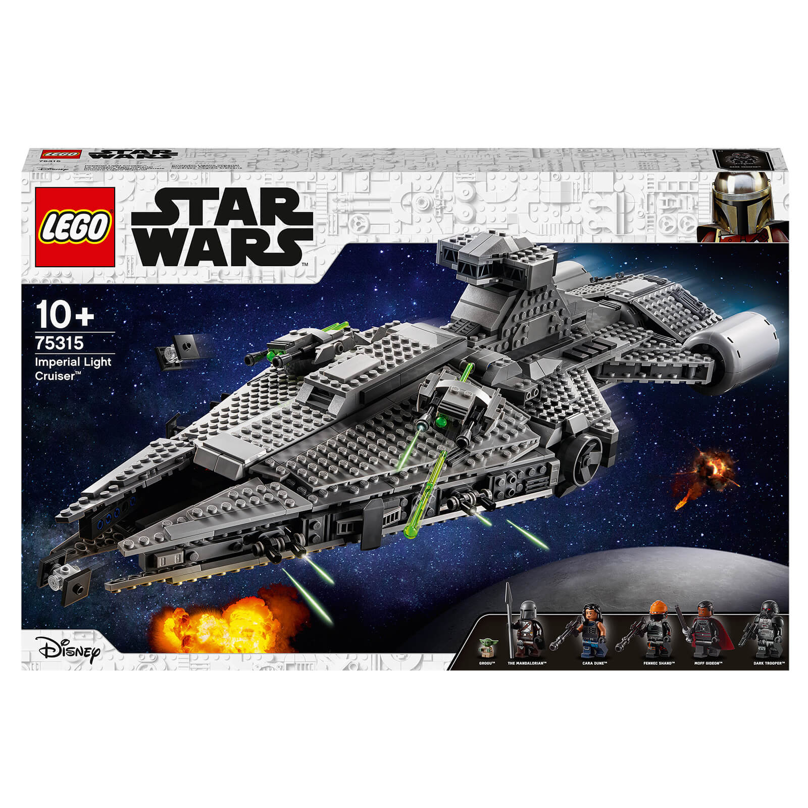 Lego Star Wars: Imperial Light Cruiser Baby Yoda Set (75315)