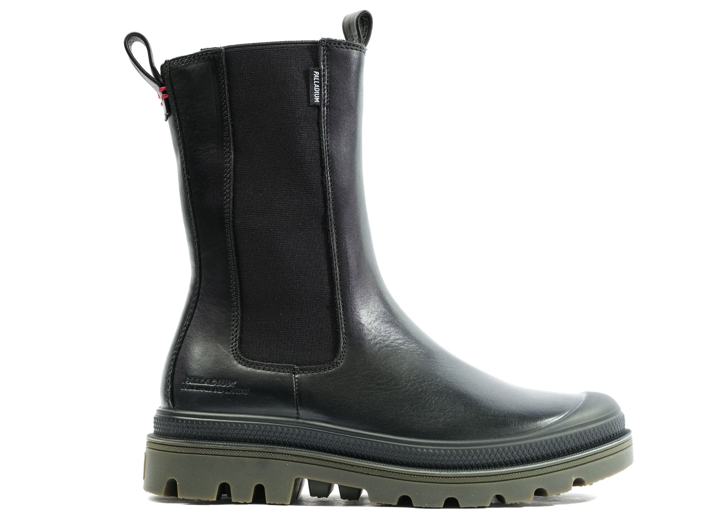 PALLADIUM-US Palladium Boots Womens Pampa Atelier Che Leather Black - BLACK - Size: 5.5