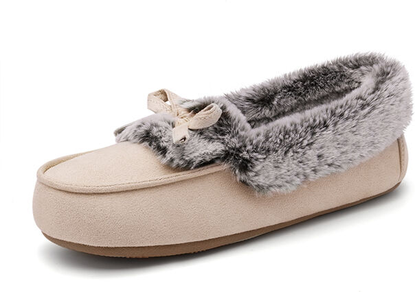 Dream Pairs Slip on Faux Fur Lining Slippers - US Size - Footware