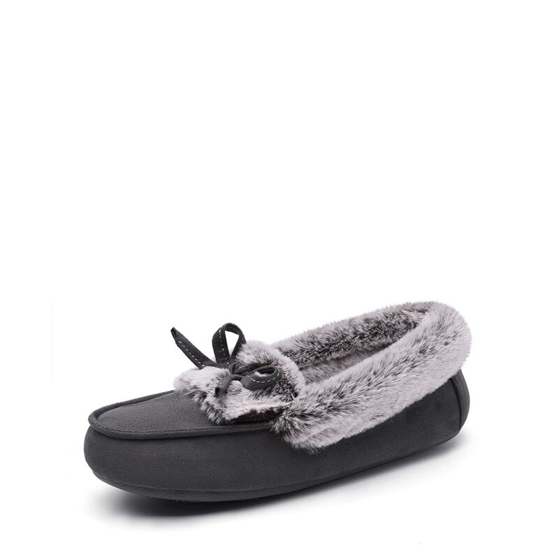 DREAM PAIRS Slip on Faux Fur Lining Slippers - US Size - Footware