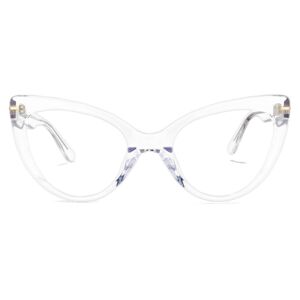 Vooglam Optical Veromca - Cat Eye Crystal Clear Eyeglasses