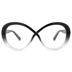 Vooglam Optical Serena - Oval Black/Crystal Eyeglasses