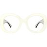 Vooglam Optical Athina - Round White Eyeglasses