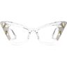 Vooglam Optical Adalet - Cat Eye Crystal Eyeglasses