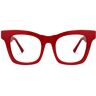 Vooglam Optical Stevens - Rectangle Red Eyeglasses