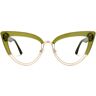 Vooglam Optical Daryl - Cat Eye Green Eyeglasses