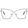 Vooglam Optical Felicja - Butterfly Silver Eyeglasses