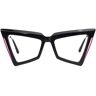 Vooglam Optical Elihu - Butterfly Black Eyeglasses