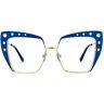 Vooglam Optical Afrim - Square Blue Eyeglasses