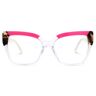 Vooglam Optical Deserae - Square Pink/Crystal Eyeglasses