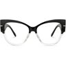 Vooglam Optical Elektra - Cat Eye Black/Crystal Eyeglasses