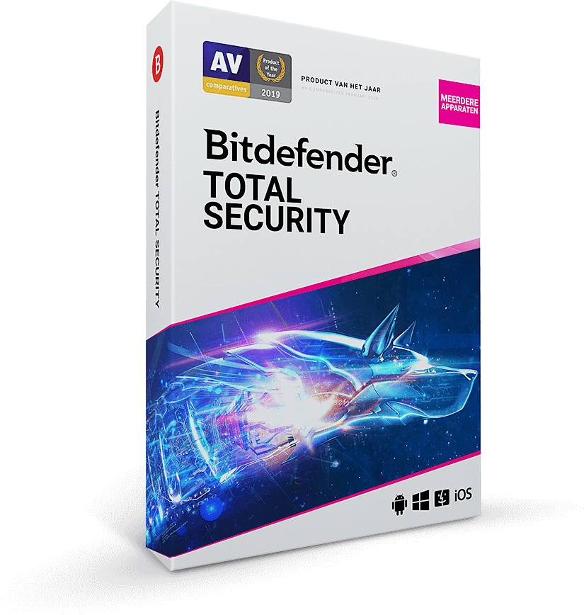 Bitdefender Total Security Multi Device 5 Apparaten - 1 Jaar