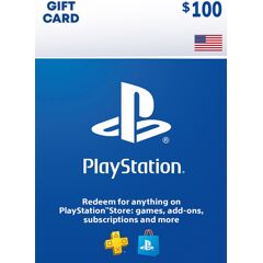 Sony PLAYSTATION STORE GIFT CARD - 100 USD (US)