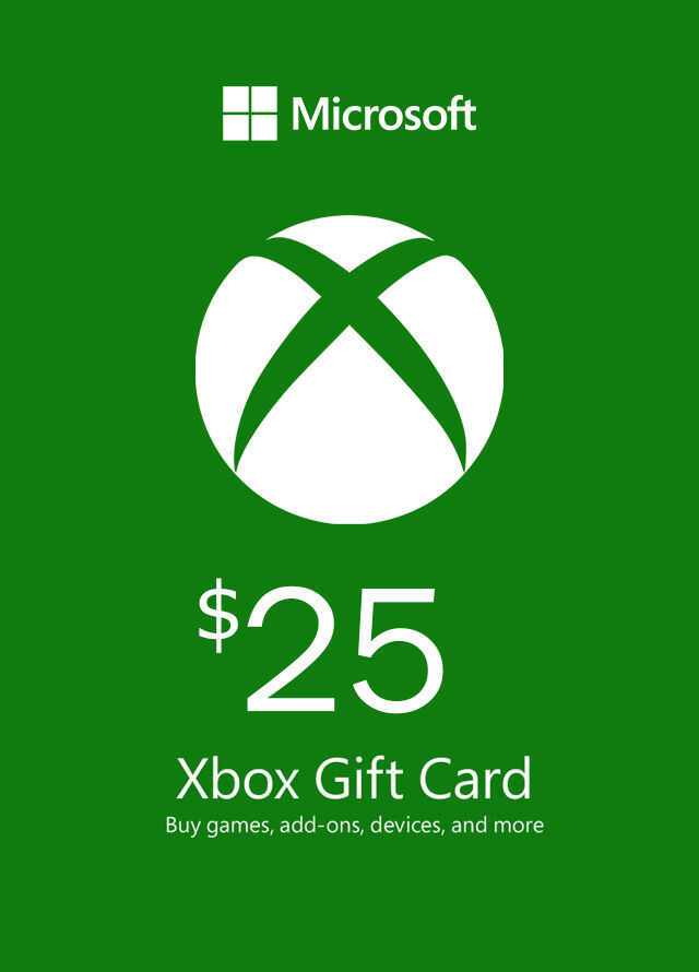 Microsoft Gift Card - $25