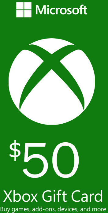 Microsoft Gift Card - $50