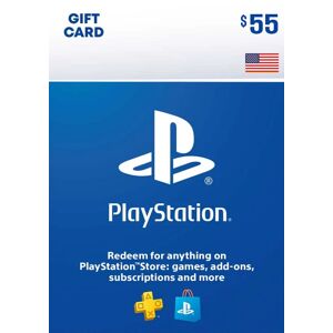 Sony PLAYSTATION STORE GIFT CARD - 55 USD (USA)