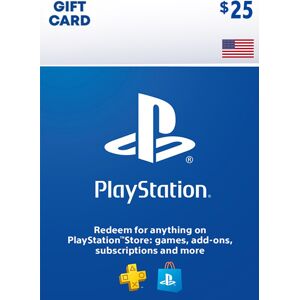 PlayStation Network (PSN) Card - 25 USD