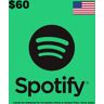 Spotify Gift Card - 60 USD