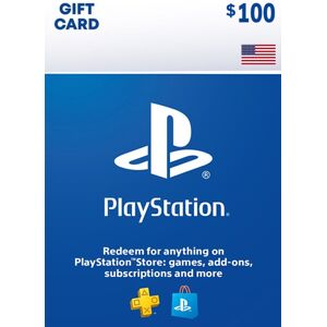 PLAYSTATION STORE GIFT CARD - 100 USD (US)