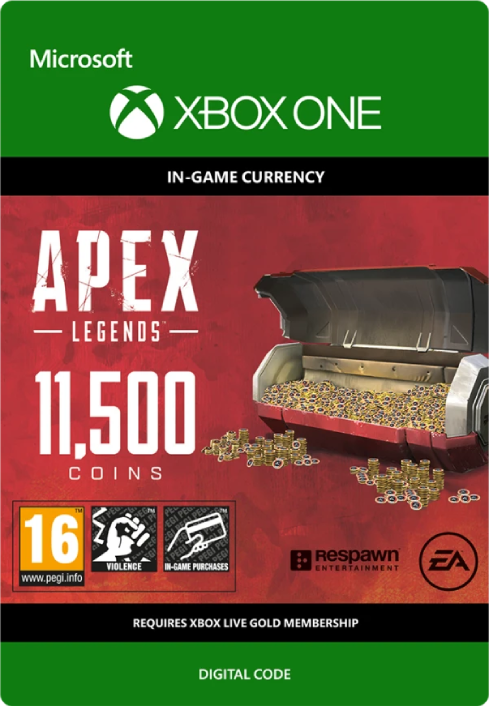 Electronic Arts Apex Legends 11500 Coins Xbox One