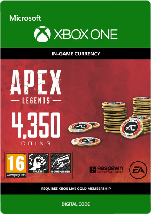 Electronic Arts Apex Legends 4350 Coins Xbox One