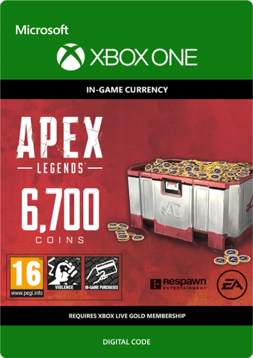 Electronic Arts Apex Legends 6700 Coins Xbox One