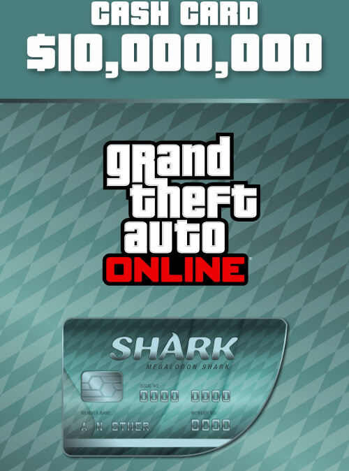 Grand Theft Auto Online (GTA V 5): Megalodon Shark Cash Card PC