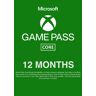 Microsoft Xbox Game Pass Core - 12 Month Membership (US)