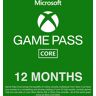 Microsoft Xbox Game Pass Core - 12 Month Membership (WW)