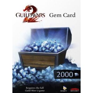 Guild Wars 2 2000 Gem Points Card (PC)