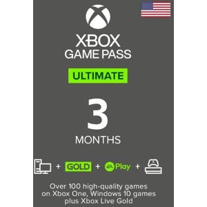 3 Month Xbox Game Pass Ultimate Xbox One / PC (USA)
