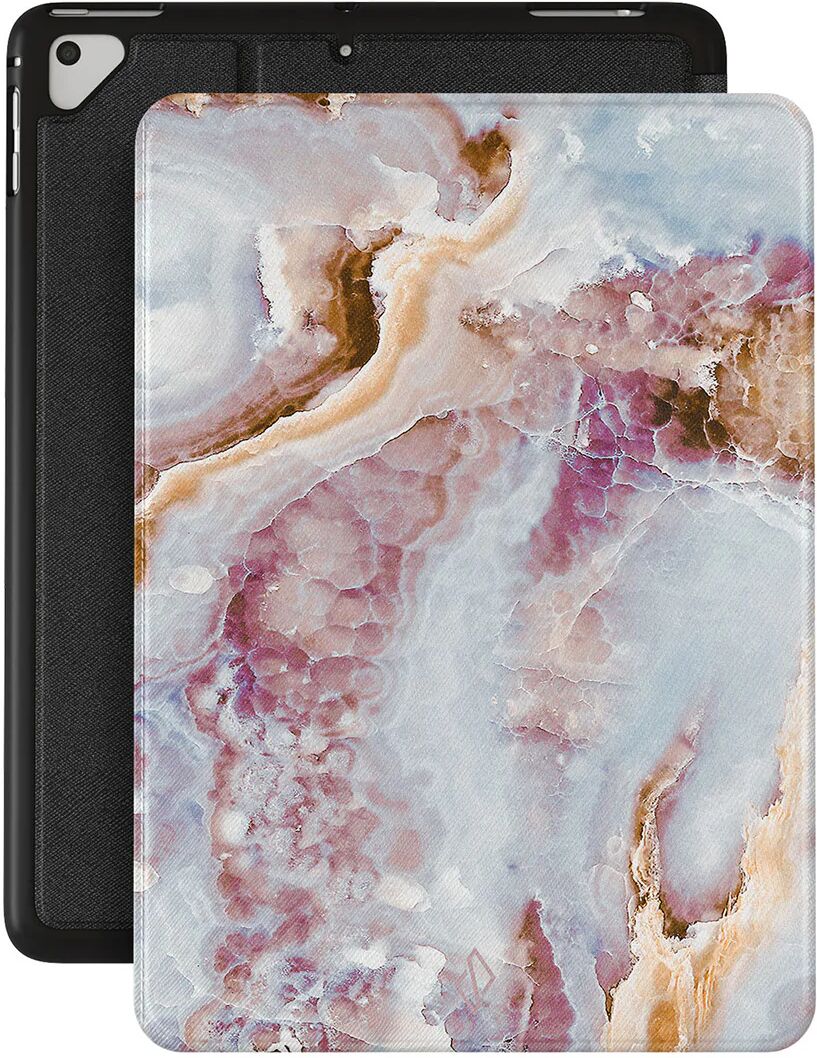 BURGA Frozen Leaves - Cute Marble iPad 9.7 (6th/5th Gen) Case